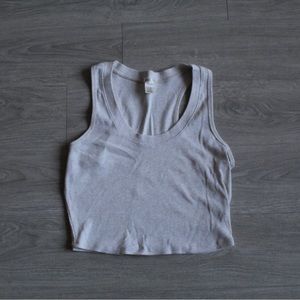 Cream colored Bozzolo tank top